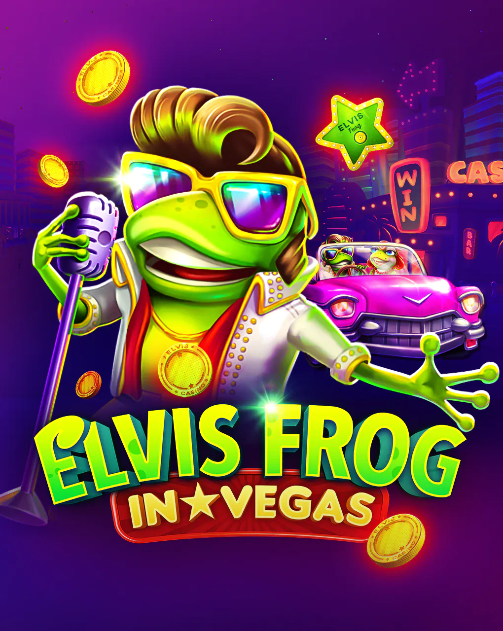 Bgaming : Elvis Frog In Vegas - MOTO128