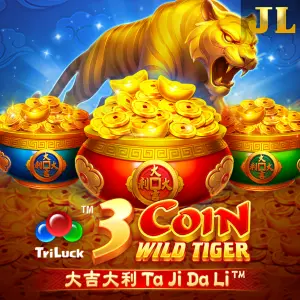 Jili : 3 Coin Wild Tiger - MOTO128